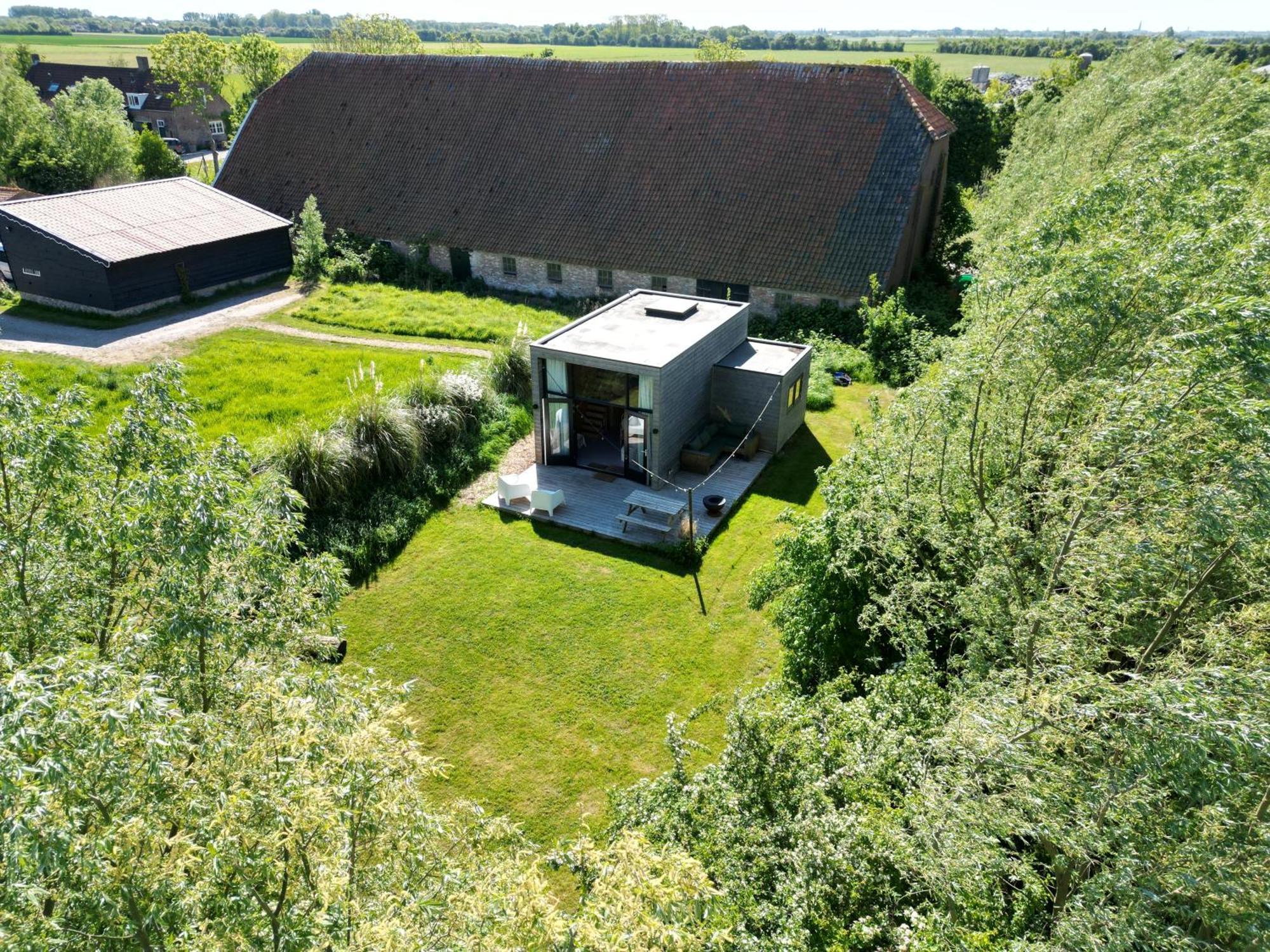 Tiny House Lantliv Oostkapelle, Bij De Boer Villa Екстериор снимка